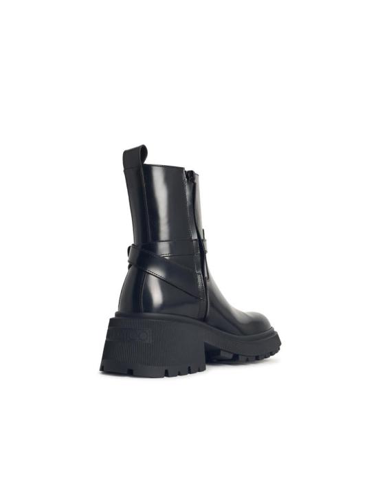 25FW 지미추 코니 앵클 부츠 CONNY FLAT HKBBLACK Black - JIMMY CHOO