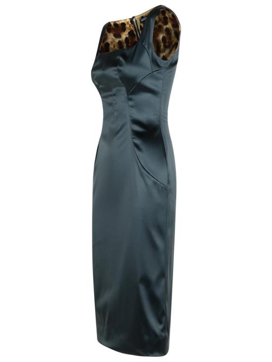 25FW 돌체앤가바나 미디 원피스 F6TVTT FURADN0190 GREY - DOLCE & GABBANA