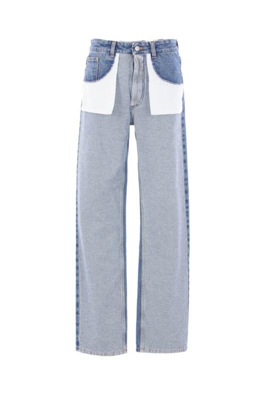 25FW MM6 메종마르지엘라 데님 팬츠 S52LA0256M30018967 MEDIUM BLUE