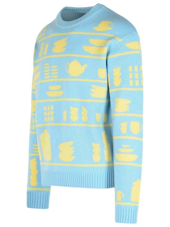 25FW JW앤더슨 스웨터 KW1431 YN0379281 BLUE - JW ANDERSON