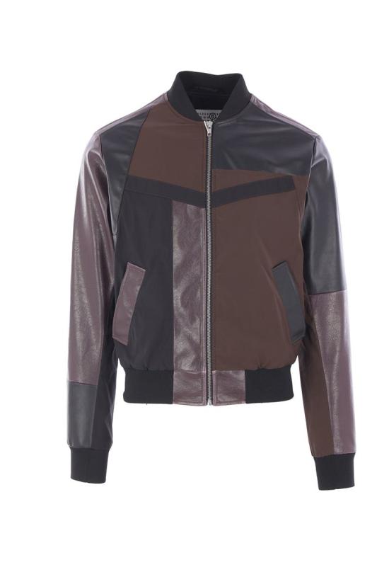 25FW MM6 메종마르지엘라 봄버 자켓 SH2AM0042M35609961 BROWN