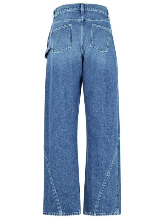 25FW JW앤더슨 트위스트 워크웨어 진 DT0102 PG1735804 BLUE - JW ANDERSON