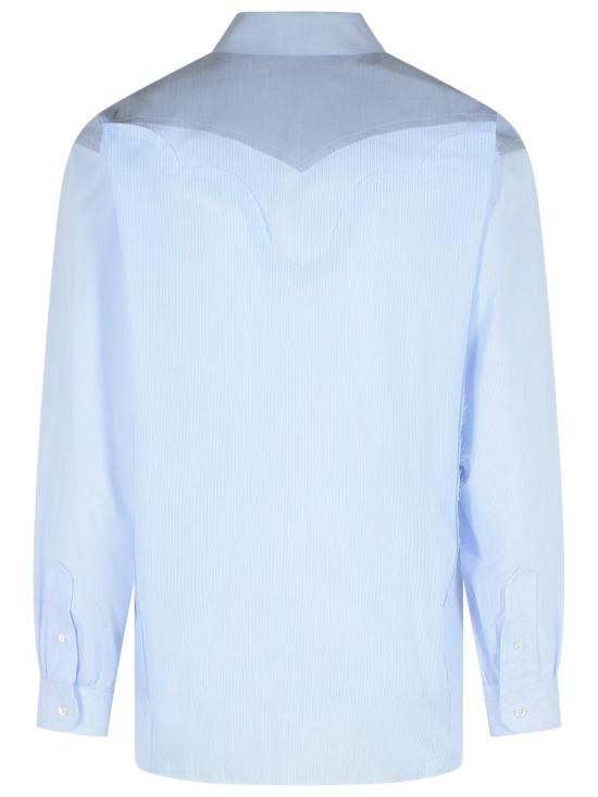 25FW 마르지엘라 긴팔 셔츠 S50DT0062 MTN110961 BLUE - MAISON MARGIELA