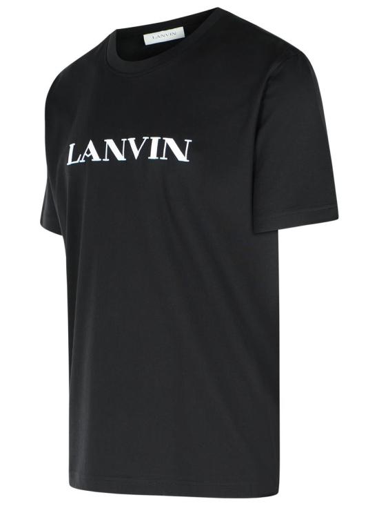 25FW 랑방 반팔 티셔츠 RM TS0012 J300 H2510 Black - LANVIN