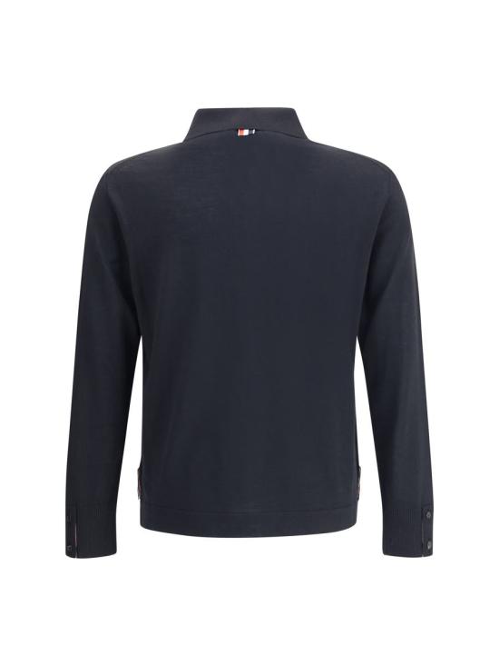 25FW 톰브라운 가디건 MKL007BY1051 001 Black - THOM BROWNE