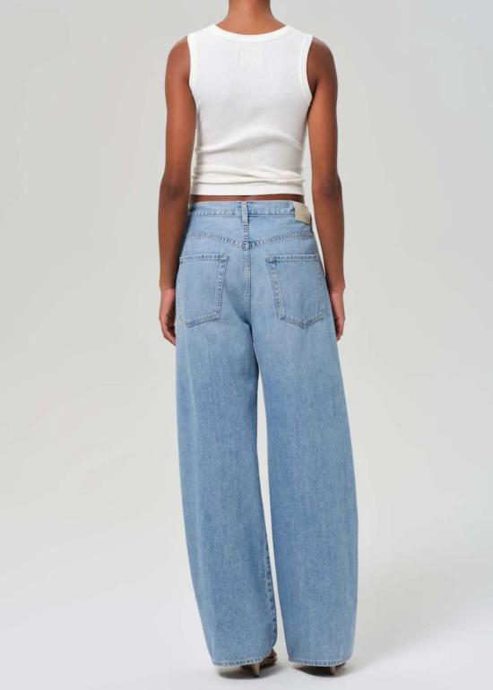  시티즌 오브 휴머니티 스트레이트 팬츠 시티즌스 오브 휴머니티 브린 트라우저 쁘띠 블루 레이스 - CITIZEN OF HUMANITY