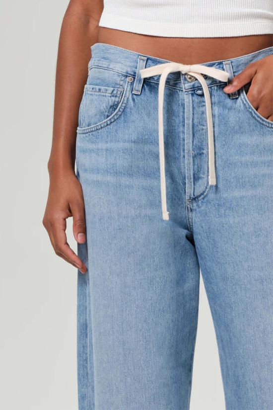  시티즌 오브 휴머니티 스트레이트 팬츠 시티즌스 오브 휴머니티 브린 트라우저 쁘띠 블루 레이스 - CITIZEN OF HUMANITY