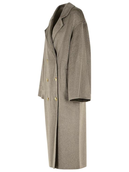 25FW 루루 스튜디오 코트 BORNEOTAUPE MELANGE Beige - LOULOU STUDIO