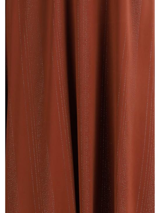 25FW 포르테포르테 롱 원피스 14075MYDRESS F48A3010 ORANGE - FORTE FORTE