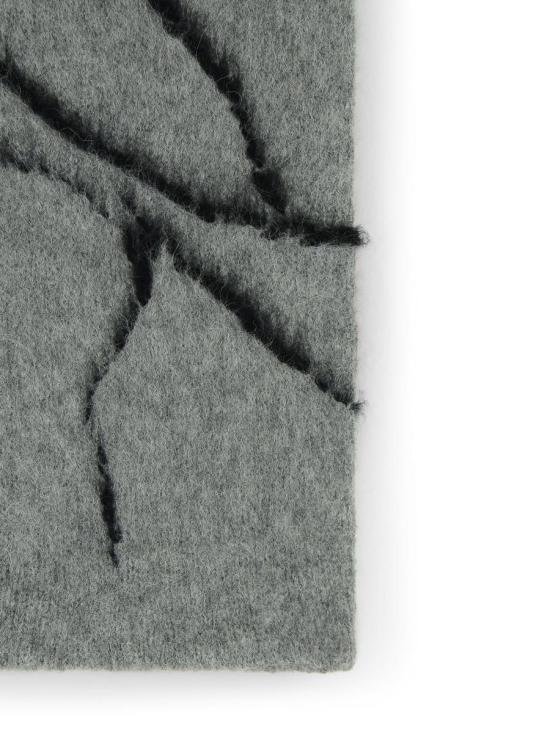 25FW 드리스 반 노튼 머플러/스카프 021229 2709804 GREY - DRIES VAN NOTEN