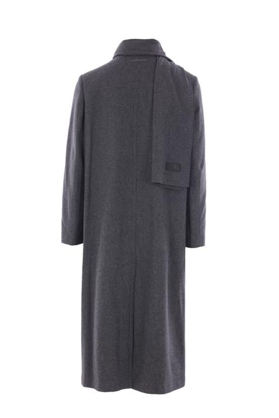 25FW MM6 메종마르지엘라 코트 SH0AA0012M35473860M DARK