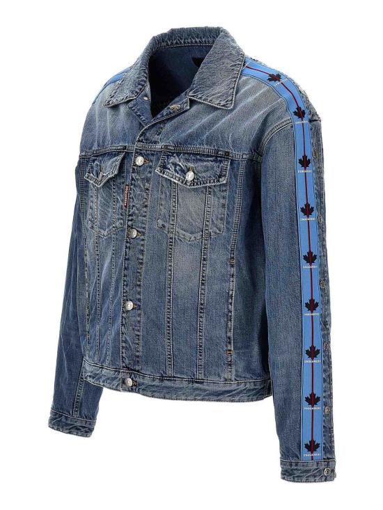 24FW 디스퀘어드2 데님 자켓 S74AM1466S30309470 Light Blue - DSQUARED2