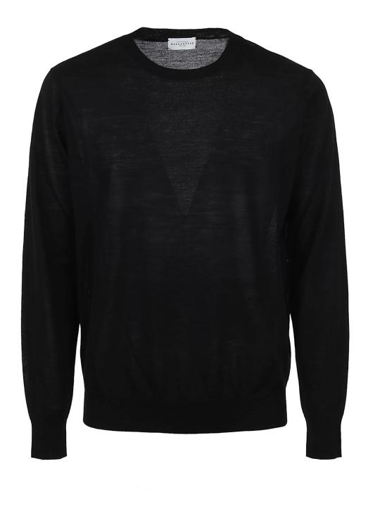 26FW 발렌타인 스웨터 B2P00016W0215517 BLACK