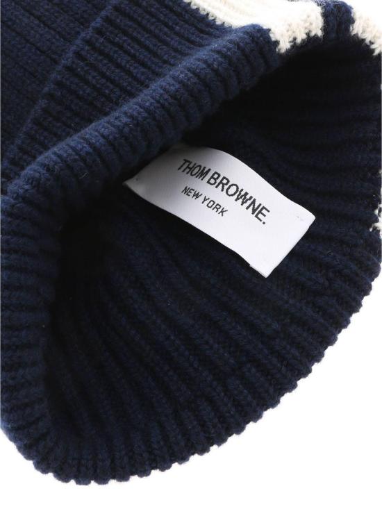 26SS 톰브라운 모자 MKH009A00011415 Blue - THOM BROWNE