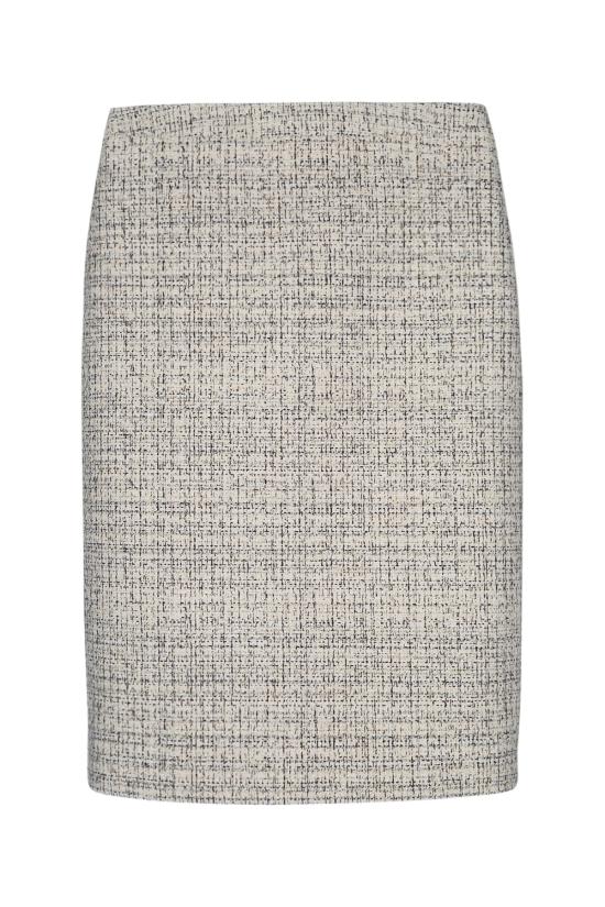 25SS 셀린느 미디 스커트 RJ0540F89 97IR IVOIRENOIR