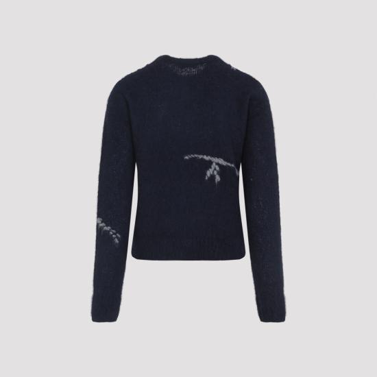25FW 드리스 반 노튼 스웨터 2520212282709 509 NAVY - DRIES VAN NOTEN