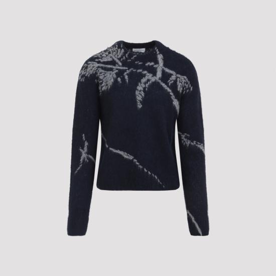 25FW 드리스 반 노튼 스웨터 2520212282709 509 NAVY - DRIES VAN NOTEN