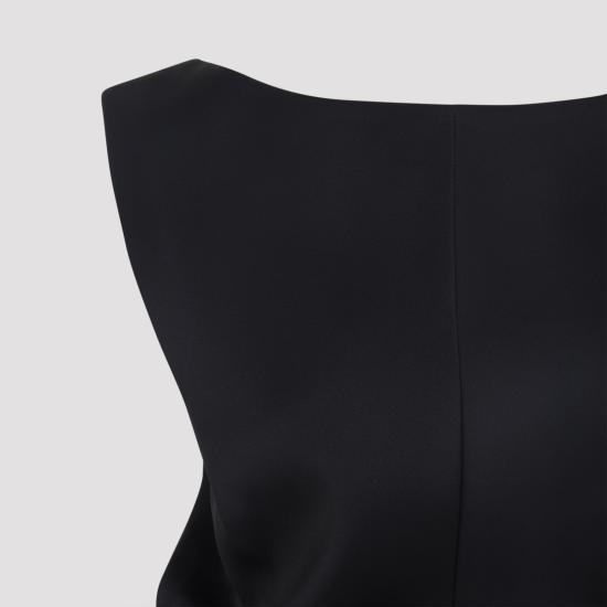 25FW 케이트 숏 원피스 55164070 200 BLACK - KHAITE