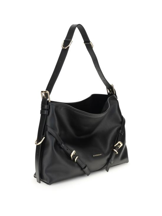 26FW 지방시 부아유 샤이니 레더 미디움 백 BB5131B2AE 001 BLACK - GIVENCHY