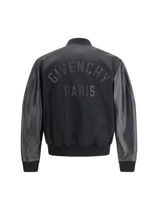 25FW 지방시 봄버 자켓 BM01DZ6Y3Z 075 BLACK - GIVENCHY