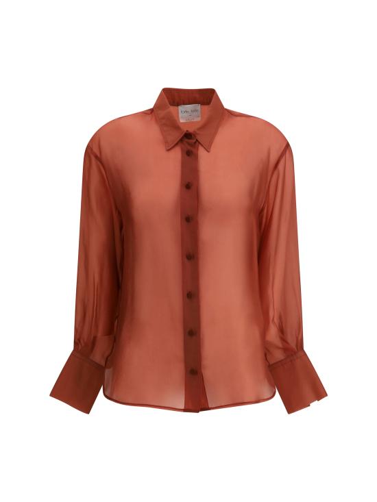 25FW 포르테포르테 셔츠 14096MYSHIRT F48A3093 ORANGE