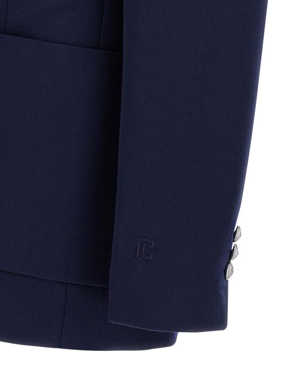 25FW 발망 수트 자켓 FH1SG160WC096UC Blue - BALMAIN