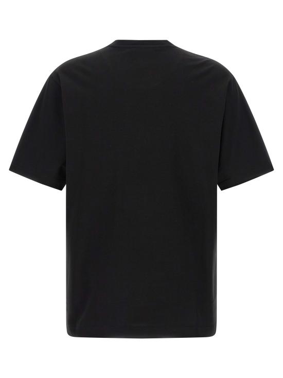 25FW 돌체앤가바나 반팔 티셔츠 G8PN9ZG7PIXN0000 White Black - DOLCE & GABBANA