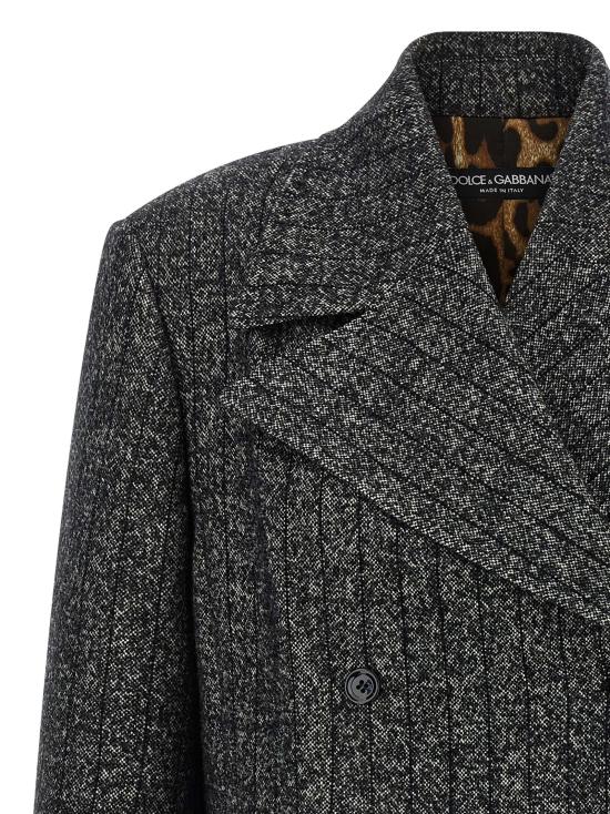 25FW 돌체앤가바나 수트 세트 F27FXTFRZANS8051 White Black - DOLCE & GABBANA