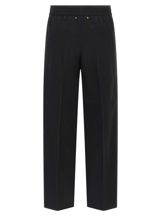 25FW 골든구스 스트레이트 팬츠 GWP00821P0011709010090100 Black - GOLDEN GOOSE