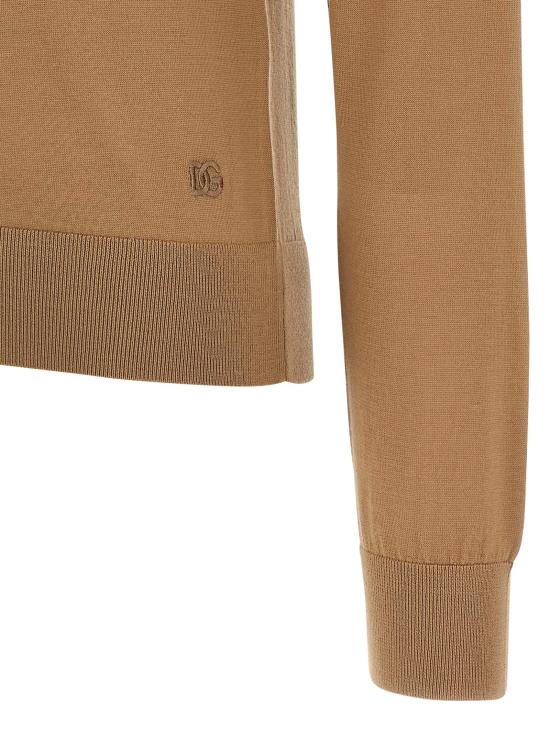 25FW 돌체앤가바나 터틀넥 FXW42ZJBW0PM0444 Beige - DOLCE & GABBANA