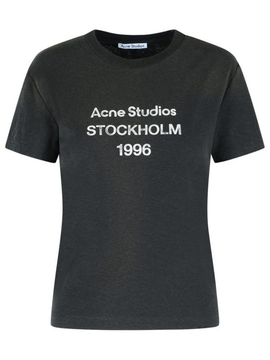 26SS 아크네 스튜디오 반팔 티셔츠 CL0395 BM0 DOM
