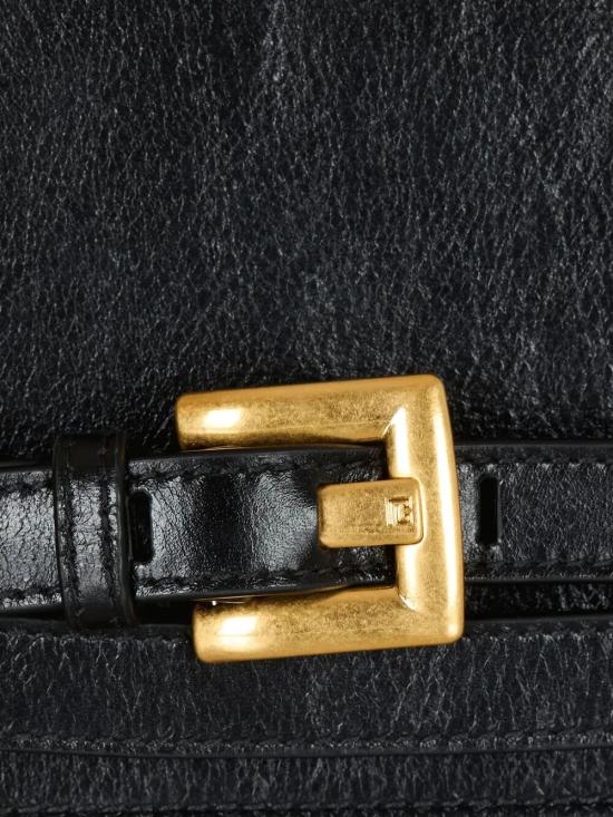 25FW 발망 지갑 FN1ON259LTFL 0PA BLACK - BALMAIN