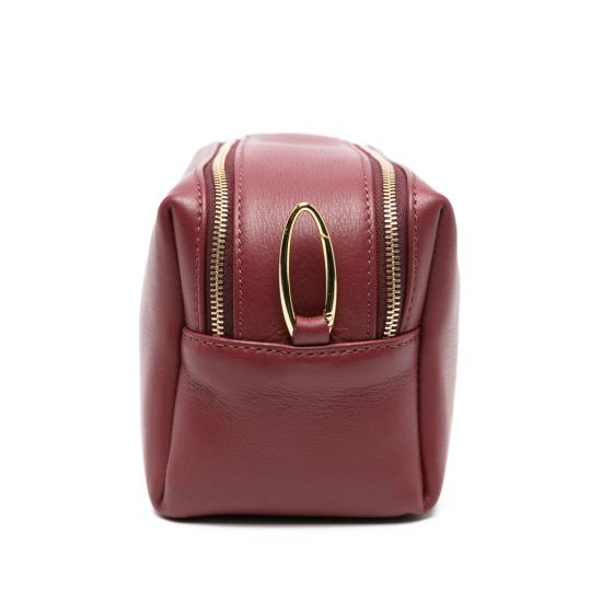 25FW 엘렘 크로스백 TROUSSE CHAIN LEAT BURGU RED - ELLEME