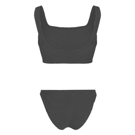 25FW 훈자 지 비키니 수영복 B XANDRA CR CRINKLE BLACK - HUNZA G