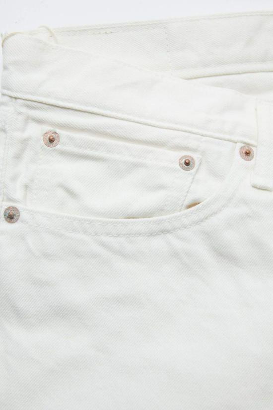  오어슬로우 데님 팬츠 오슬로 107 아이비핏 슬림 진 화이트 - ORSLOW