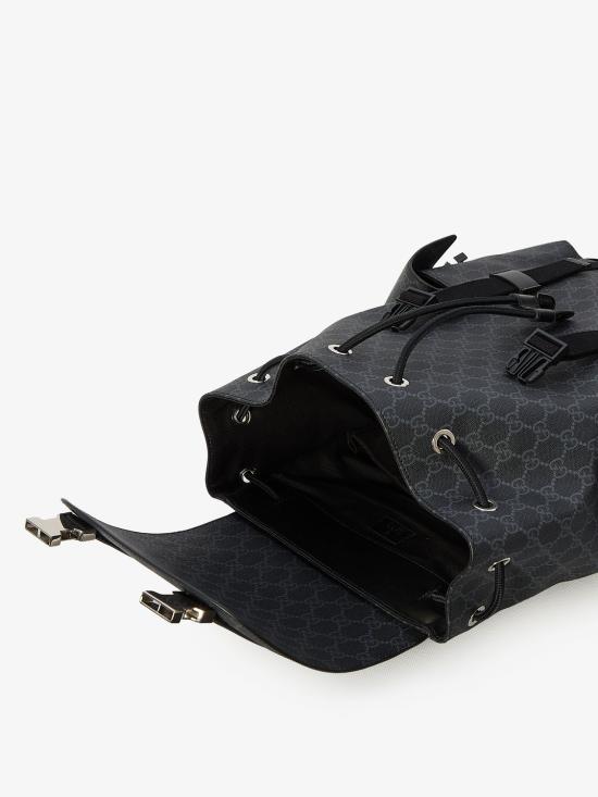26FW 구찌 GG 라지 백팩 792080 FADJQ 1185 BLACK DOM - GUCCI