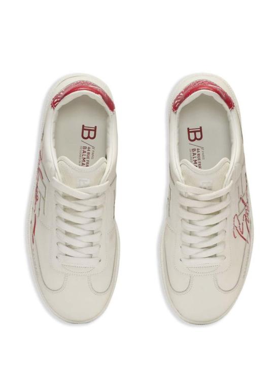  발망 스니커즈 EN0VI735LIPSMIQ Red - BALMAIN