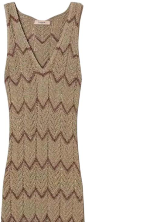 25SS 트윈셋 롱 원피스 251TT319712528 Beige - TWINSET