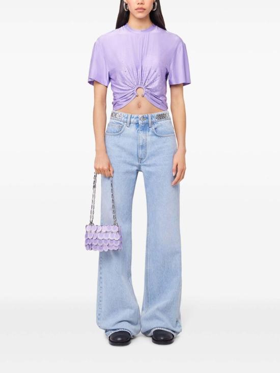  파코라반 스트레이트 팬츠 25PCPA392CO0524P4528 Blue - PACO RABANNE