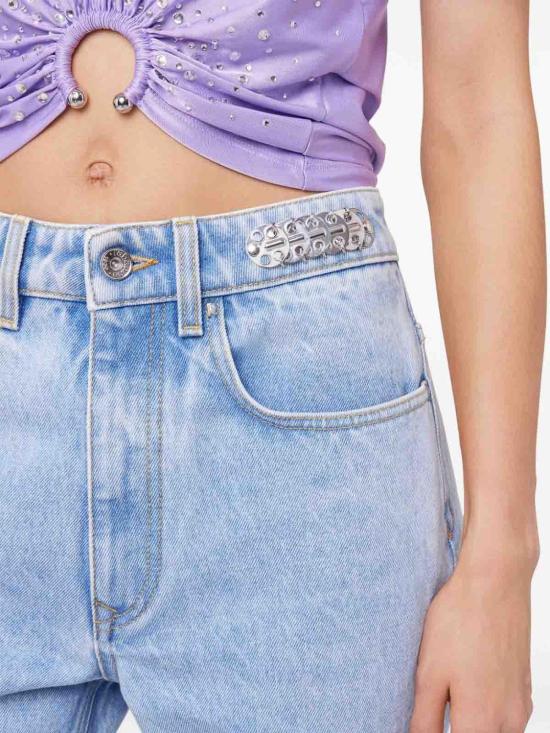  파코라반 스트레이트 팬츠 25PCPA392CO0524P4528 Blue - PACO RABANNE