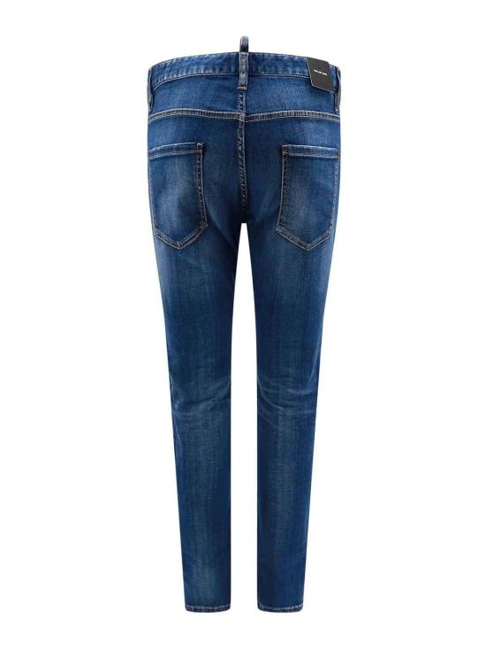  디스퀘어드2 스트레이트 팬츠 S74LB1470S30342470 Blue - DSQUARED2