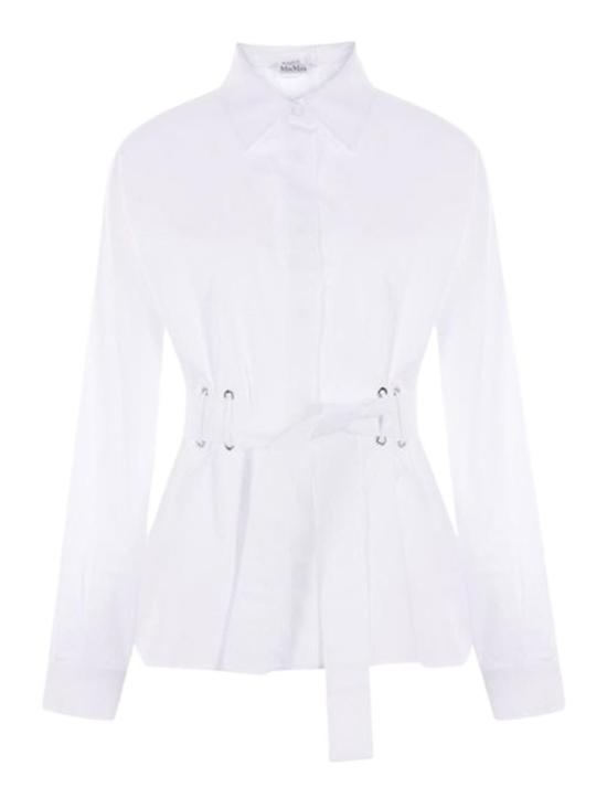 25SS 막스마라 블라우스 JUGLAS25111110626001 White