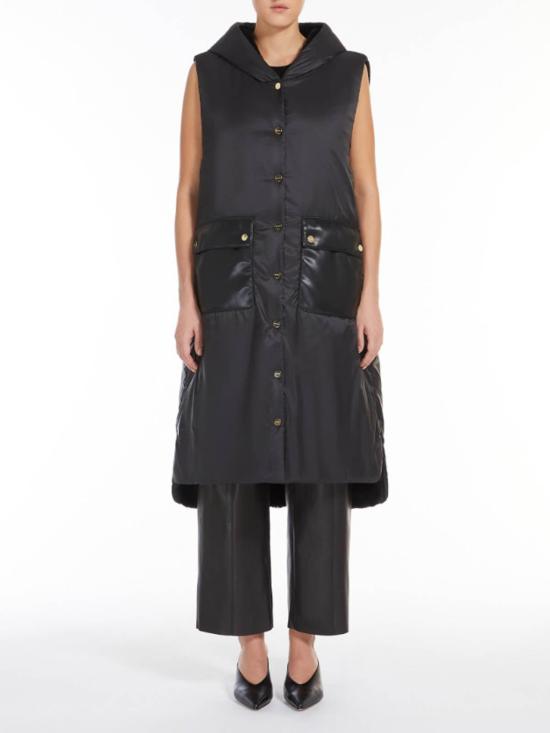 25FW 막스마라 더 큐브 베스트 FLORIAN2429296034650066 Black - MAXMARA THE CUBE