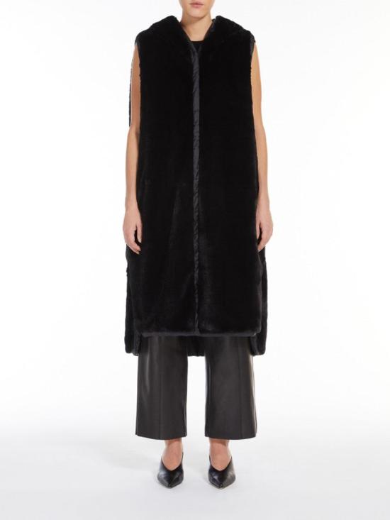 25FW 막스마라 더 큐브 베스트 FLORIAN2429296034650066 Black - MAXMARA THE CUBE