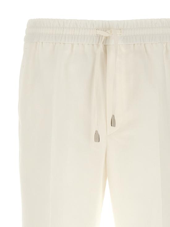 26SS 브리오니 스트레이트 팬츠 RP2Z0LPA1069100 White - BRIONI