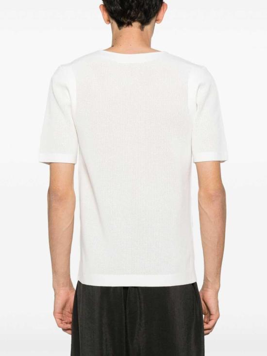  드리스 반 노튼 반팔 티셔츠 MEDLAR2510212011701001 White - DRIES VAN NOTEN