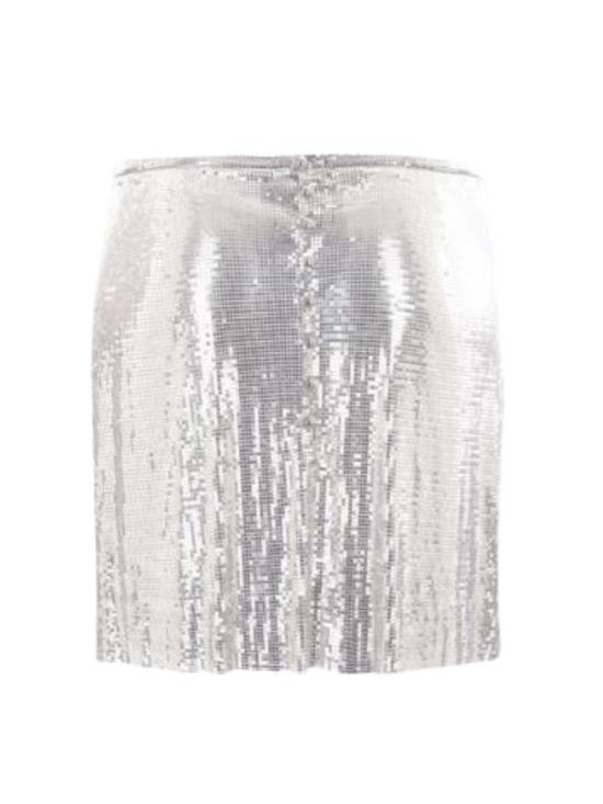  파코라반 숏 원피스 24HIJU012MH0004P040P040 Silver - PACO RABANNE