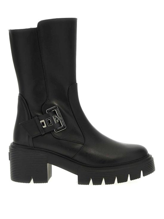  스튜어트 와이츠먼 부츠 SG464BLK Black
