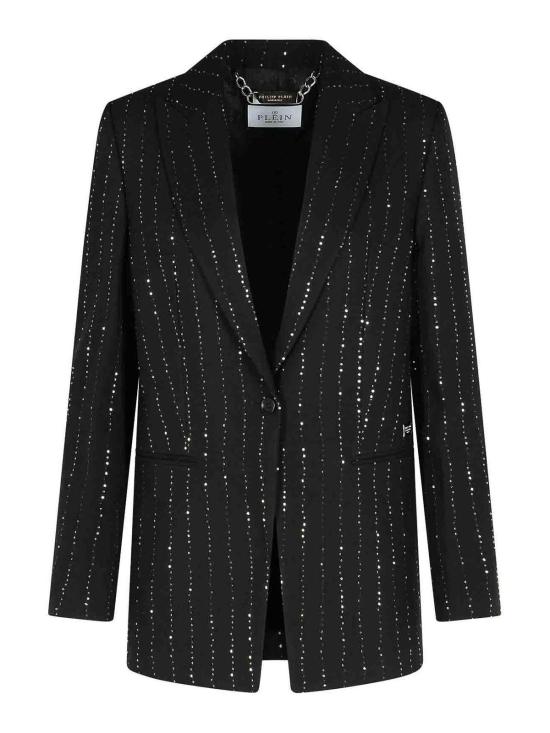  필립 플레인 수트 자켓 FAECWRF0748PTE003N02 Black