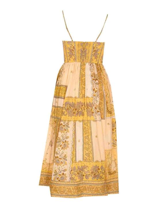  짐머만 롱 원피스 4236DSS252MUSBAND Yellow - ZIMMERMANN